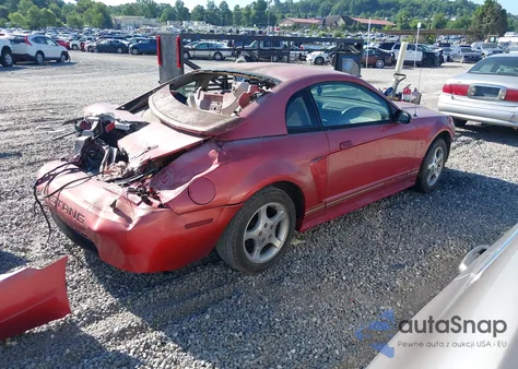 2001 Ford Mustang из США, поврежденный, VIN 1FAFP40431F146543